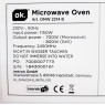 Микроволновая печь OK OMW 2214B 