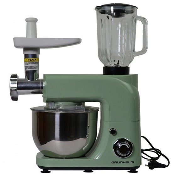 Кухонный комбайн GRUNHELM GKM0023M 1800 Вт
