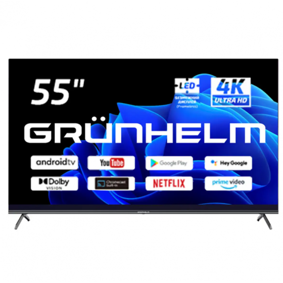 Телевизор Grunhelm Q55U701-GA11V 55"